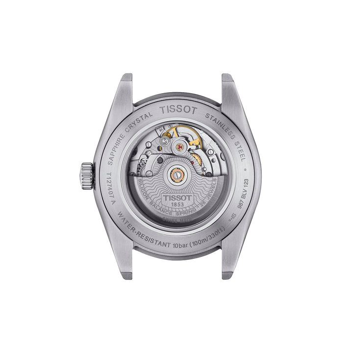 Tissot Gentleman automatic watch 40 mm in stainless steel T127.407.11.351.00