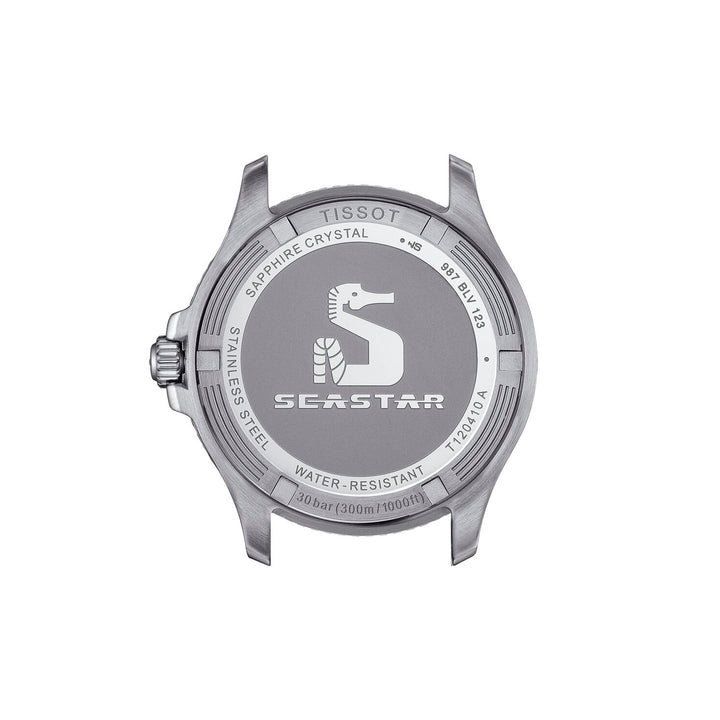 Montre Tissot Seastar 1000 quartz 40 mm en silicone T120.410.27.051.00