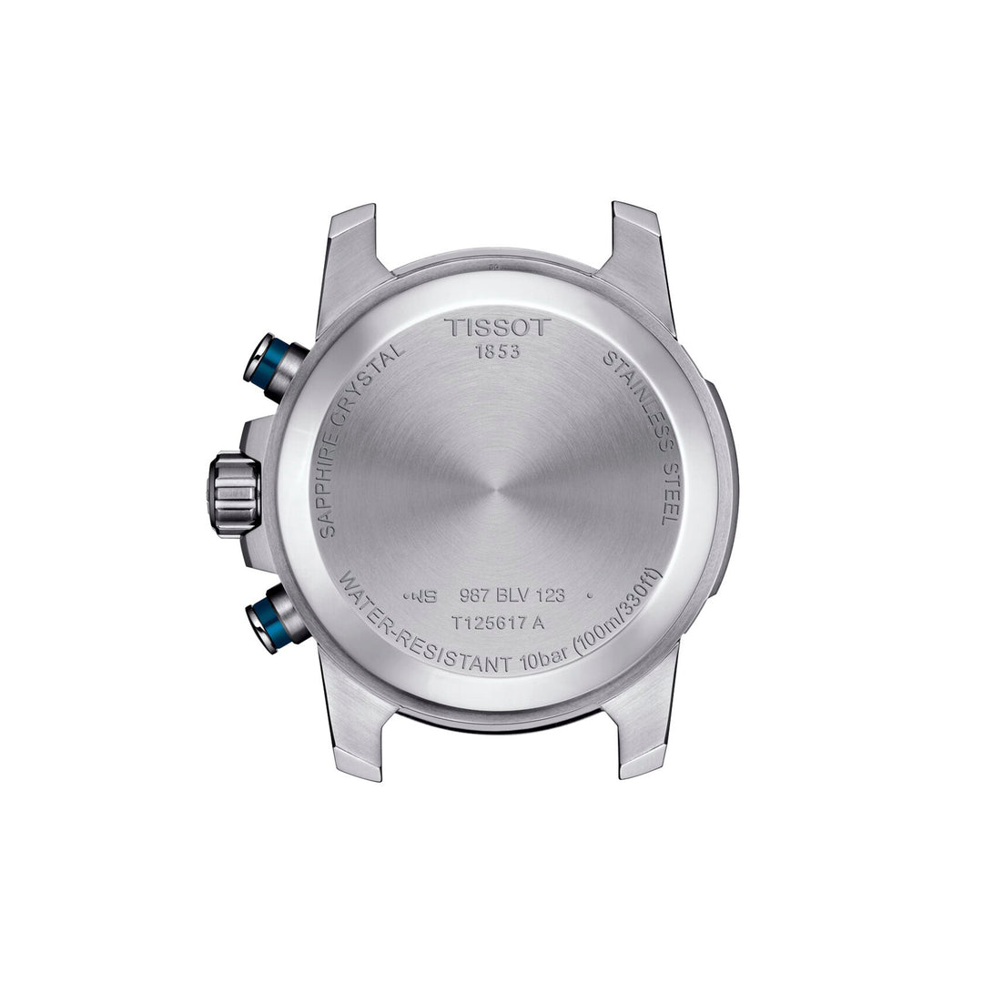 Montre Tissot Supersport Chrono quartz 45,5 mm en acier inoxydable T125.617.11.041.00