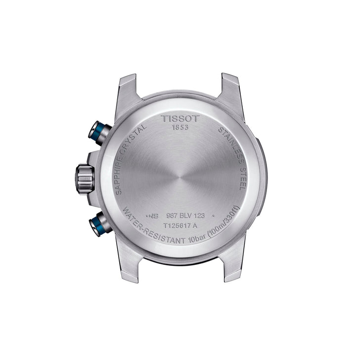 Montre Tissot Supersport Chrono quartz 45,5 mm en acier inoxydable T125.617.11.041.00