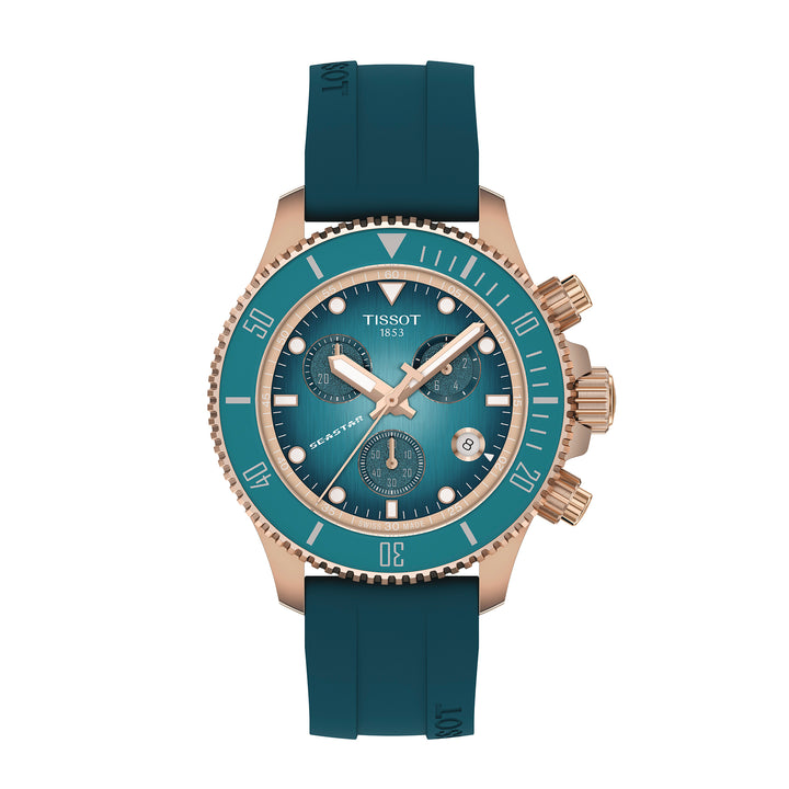 Montre Tissot Seastar 1000 quartz 38 mm en silicone T120.217.37.041.00