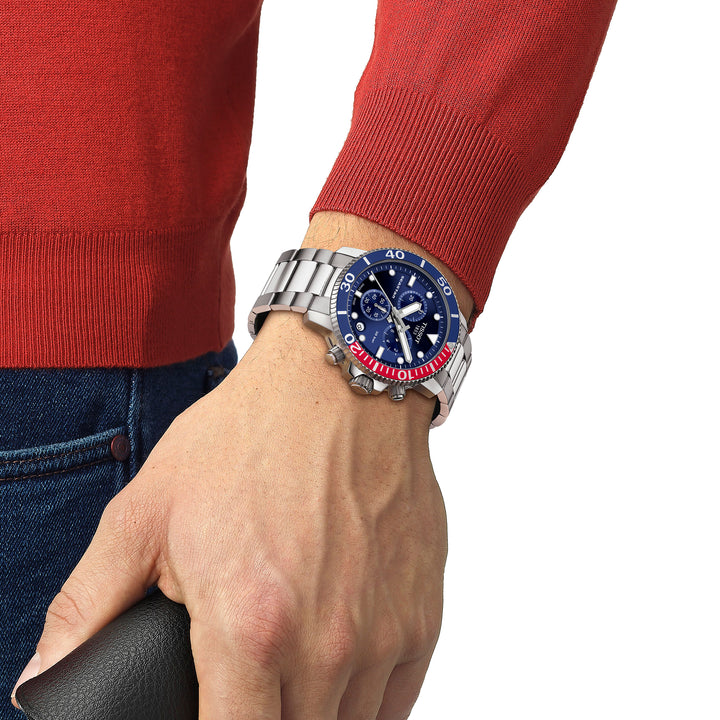 Tissot Seastar 1000 quartz watch, 45,5 mm, stainless steel T120.417.11.041.03