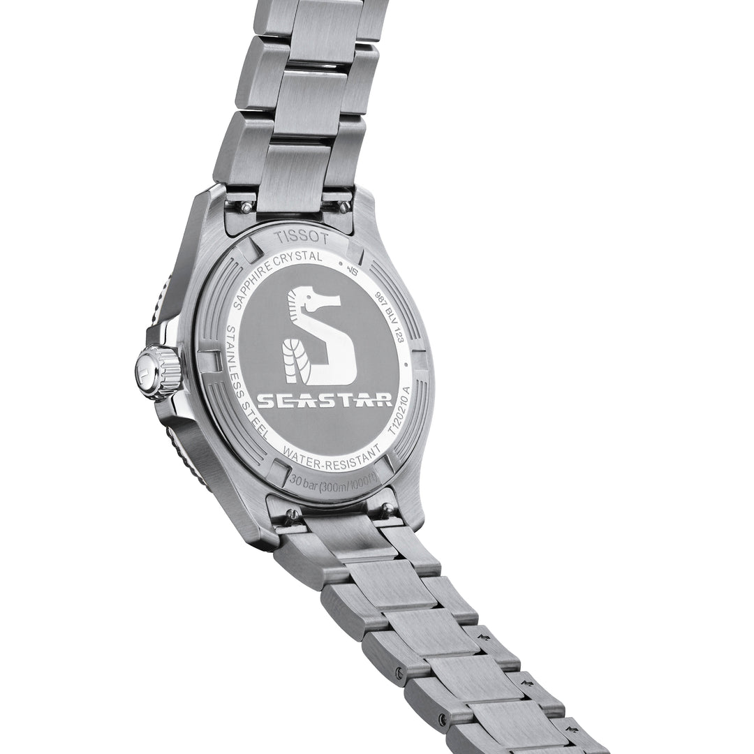 Montre Tissot Seastar 1000 quartz 40 mm en acier inoxydable T120.410.11.051.00