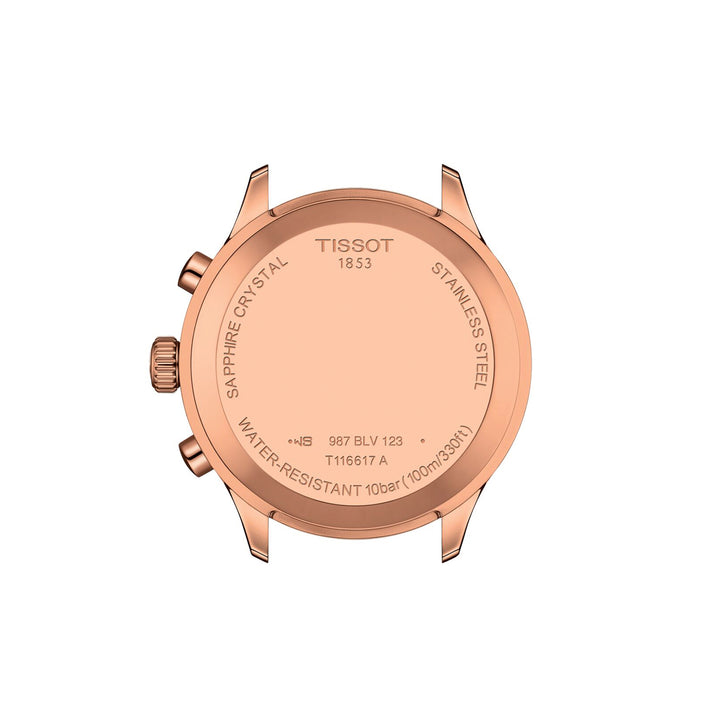 Montre Tissot Chrono XL Classic quartz 45 mm en cuir T116.617.36.042.00