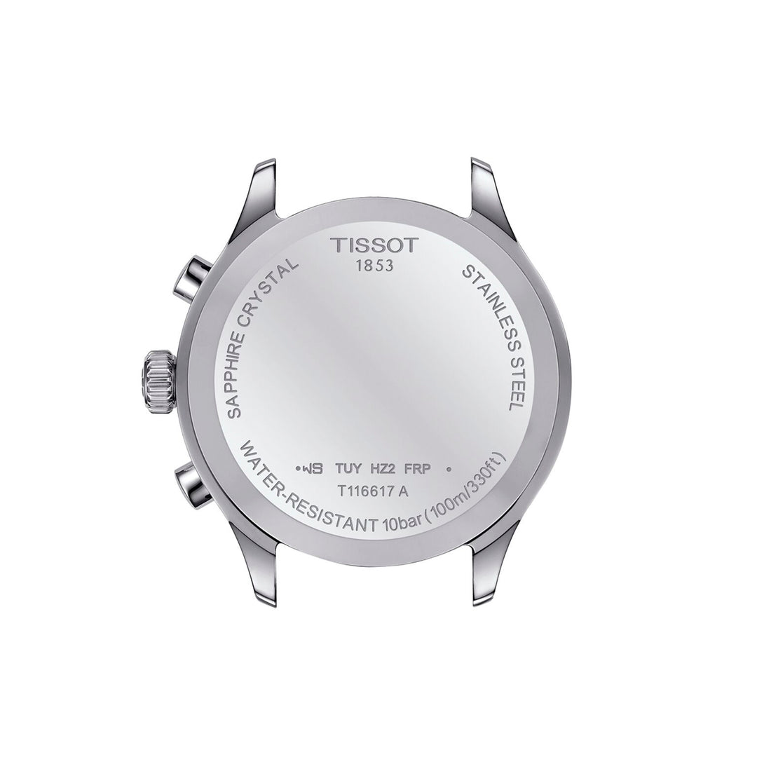 Montre Tissot Chrono XL Classic quartz 45 mm en cuir T116.617.16.092.00