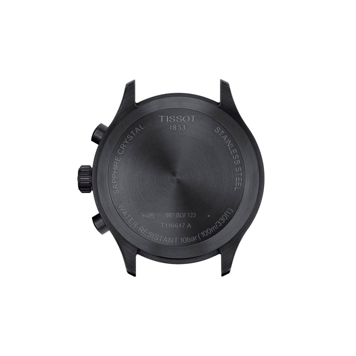 Montre Tissot Chrono XL quartz 45 mm en cuir T116.617.36.052.03