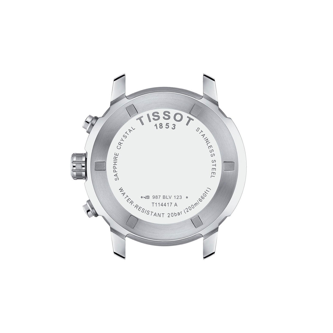 Montre Tissot PRC 200 quartz 43 mm en caoutchouc T114.417.17.057.00
