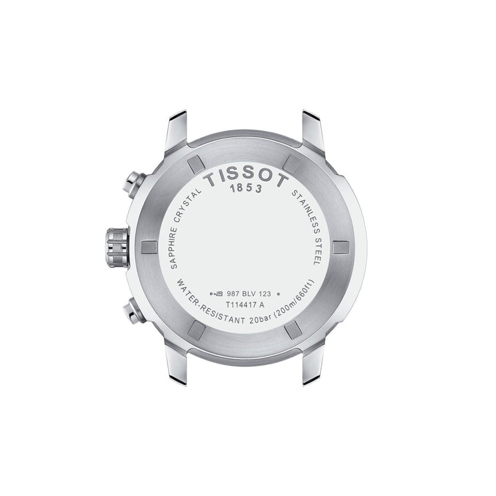 Montre Tissot PRC 200 quartz 43 mm en caoutchouc T114.417.17.057.00