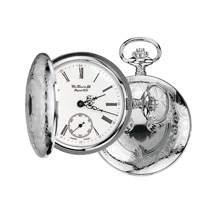 Tissot Savonnette manual 49,55 mm stainless steel watch T83.6.401.13