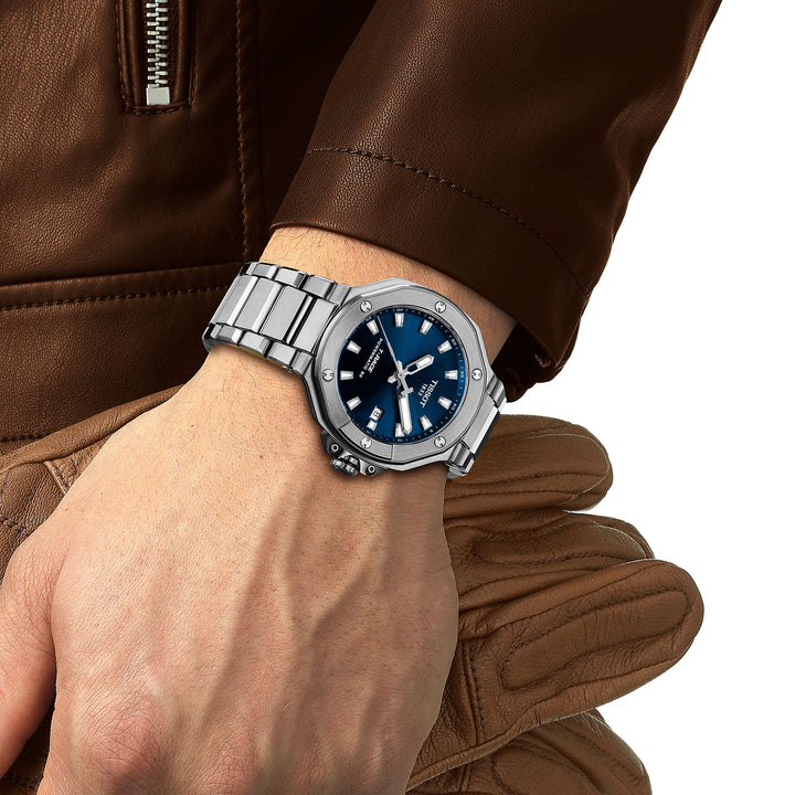 Montre Tissot T-Race automatique 41 mm en acier inoxydable T141.807.11.041.00