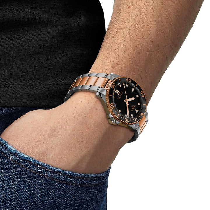 Montre Tissot Seastar 1000 quartz 40 mm en acier inoxydable T120.410.22.051.01
