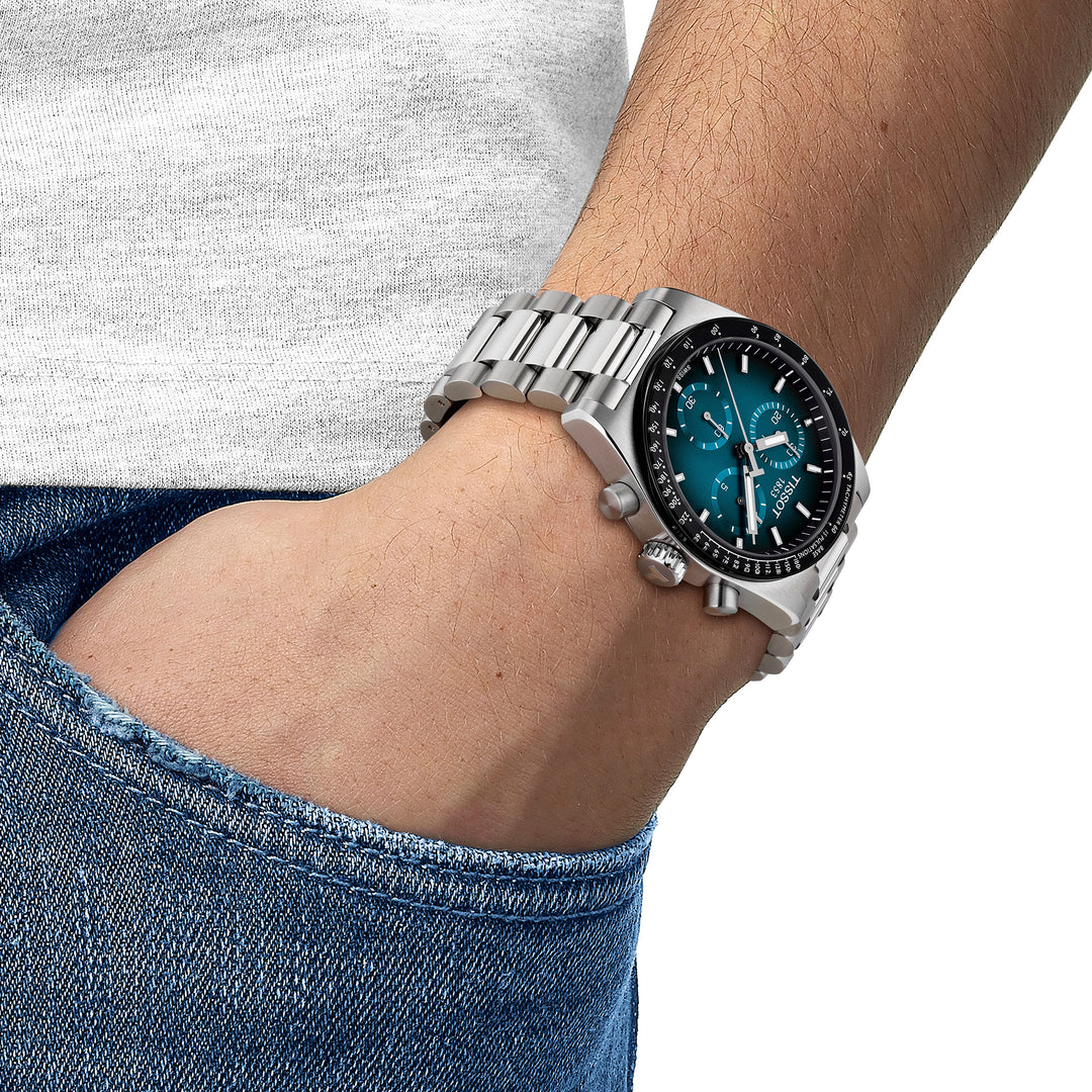 Tissot PR516 quartz watch, 40 mm, stainless steel T149.417.11.041.01