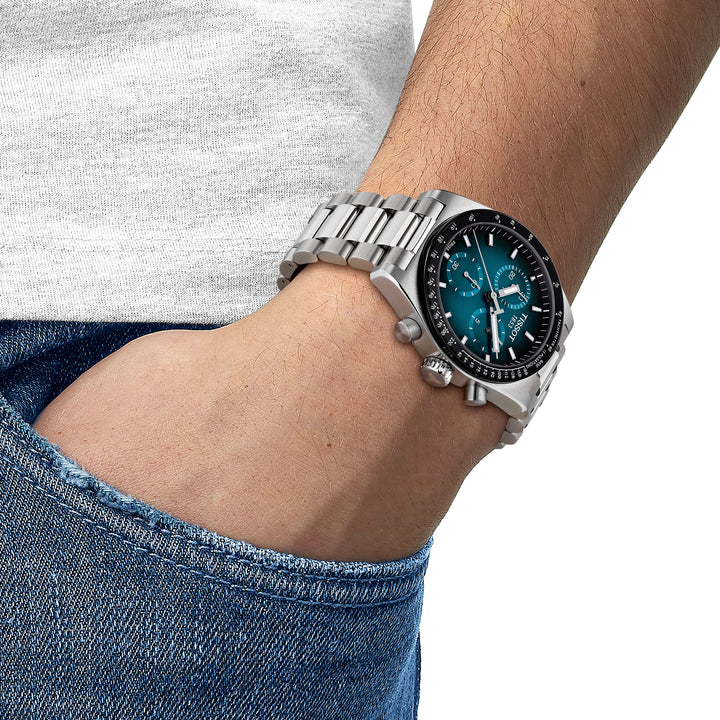 Tissot PR516 quartz watch, 40 mm, stainless steel T149.417.11.041.01