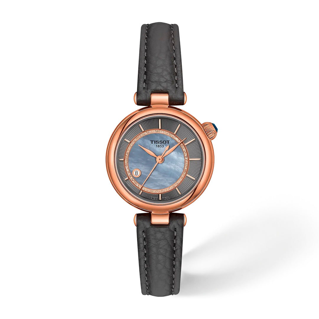 Montre Tissot Désir automatique 28 mm en cuir T152.207.36.531.00