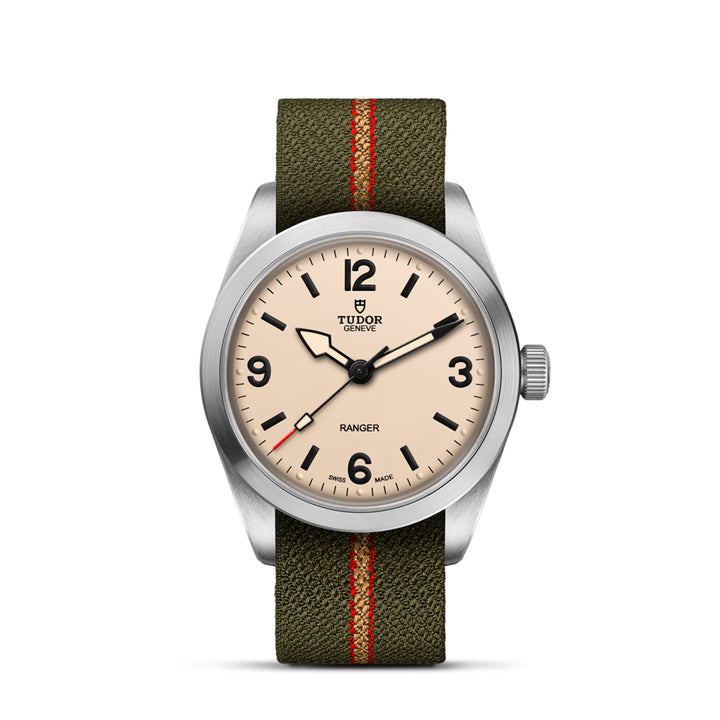 TUDOR Ranger automatique en acier inoxydable bracelet tissu 36 mm M79930-0008