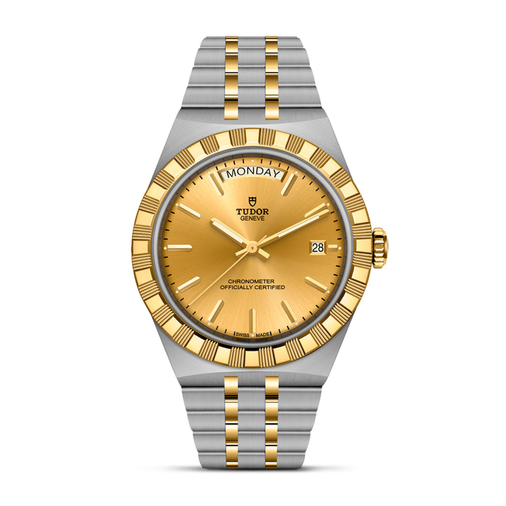 TUDOR Royal automatique en acier inoxydable et or jaune 40 mm M2840D1A3-0002