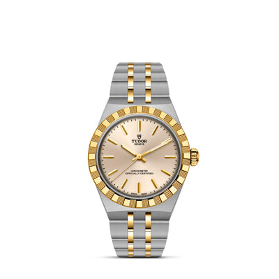 TUDOR Royal automatique en acier inoxydable et or jaune 30 mm M2830A1A3-0003