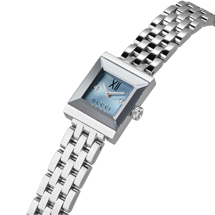 Montre Gucci G-FRAME quartz en acier inoxydable 18x14mm YA128540