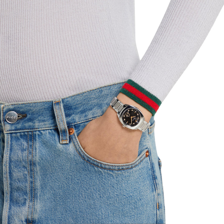 Gucci Interlocking Stainless Steel Watch 29 mm YA142513