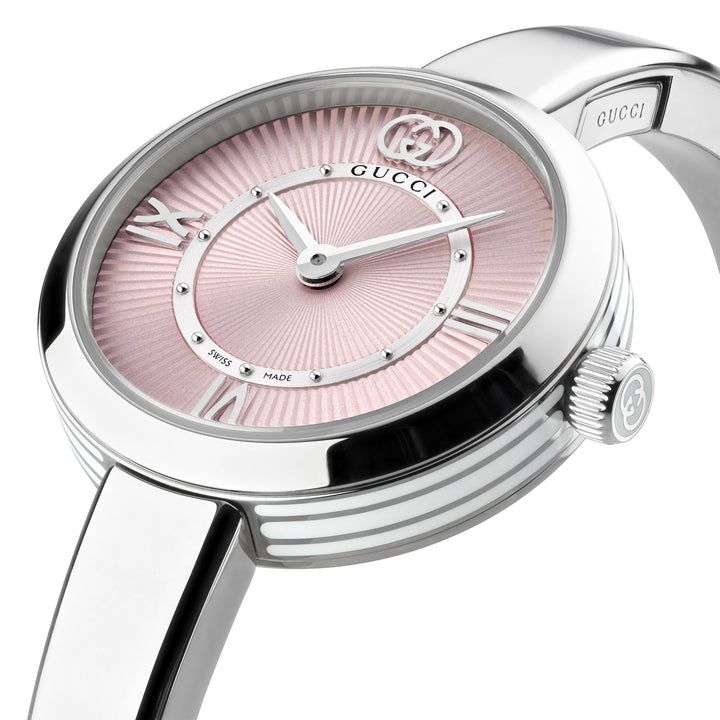 Gucci Watch Model 2000 Quartz in 24 mm Stainless Steel YA167514