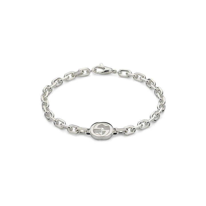 Bracelet Gucci Interlocking G en argent sterling YBA796351001
