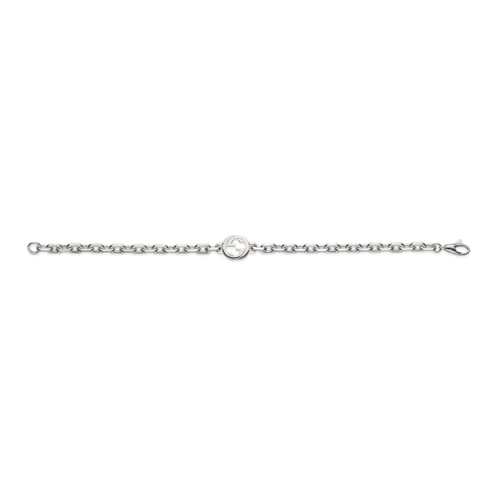 Bracelet Gucci Interlocking G en argent sterling YBA796351001