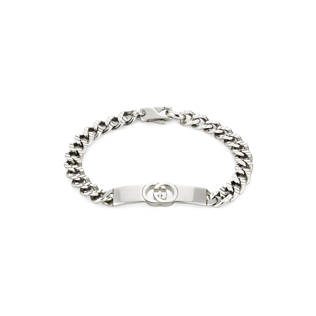 Gucci Interlocking G Bracelet in 925 Sterling Silver YBA853978001