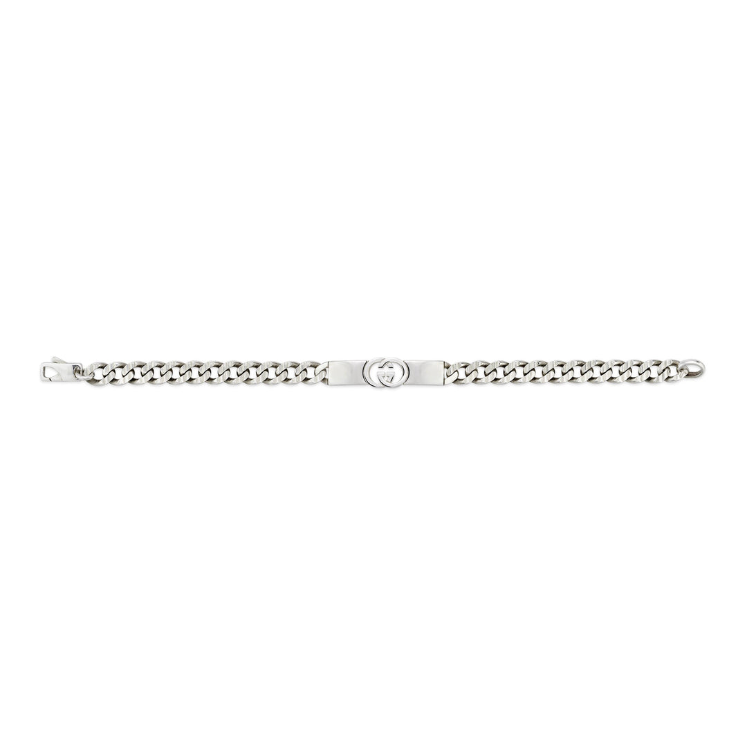 Gucci Interlocking G Bracelet in 925 Sterling Silver YBA853978001