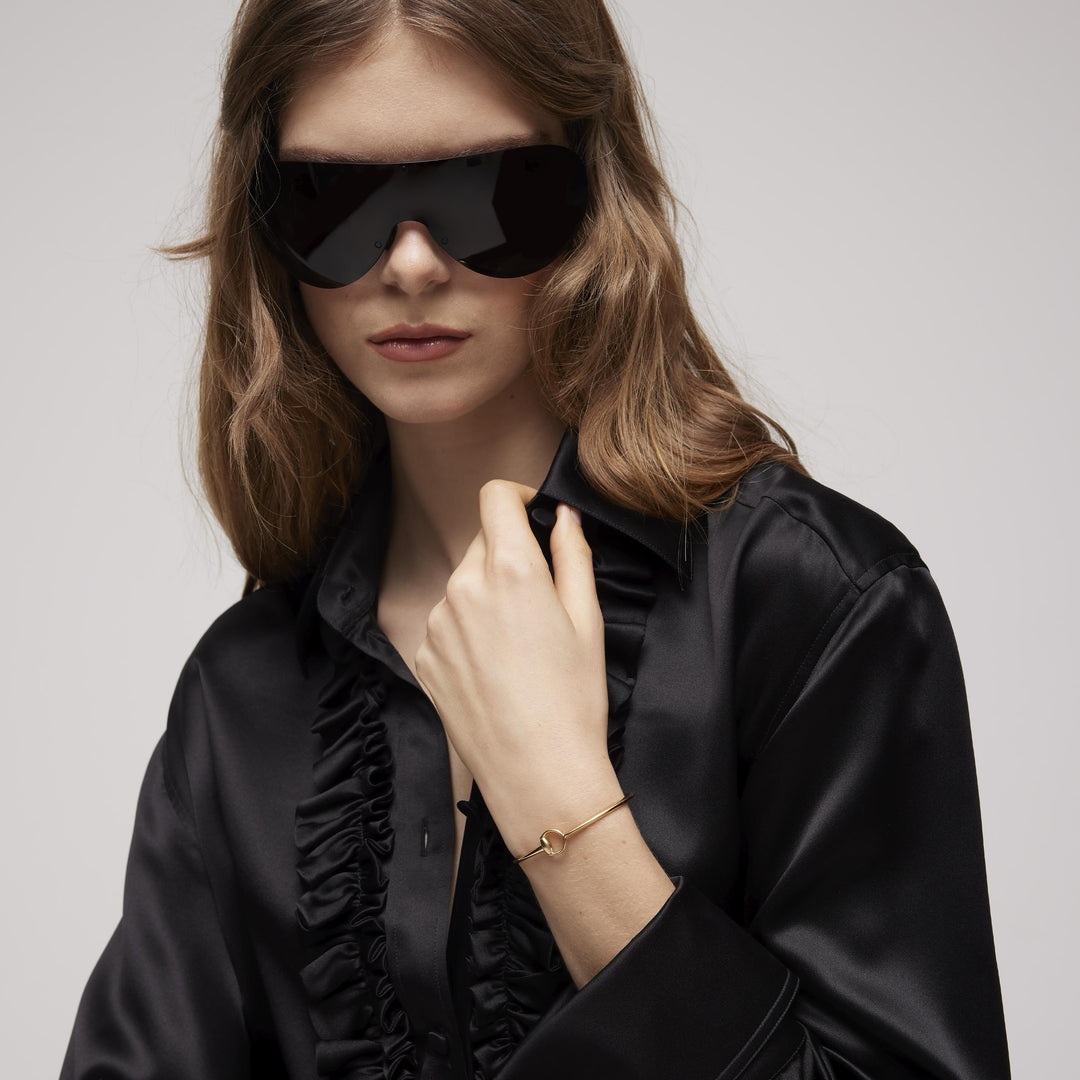 Gucci Horsebit bracelet in 18K yellow gold YBA865624001