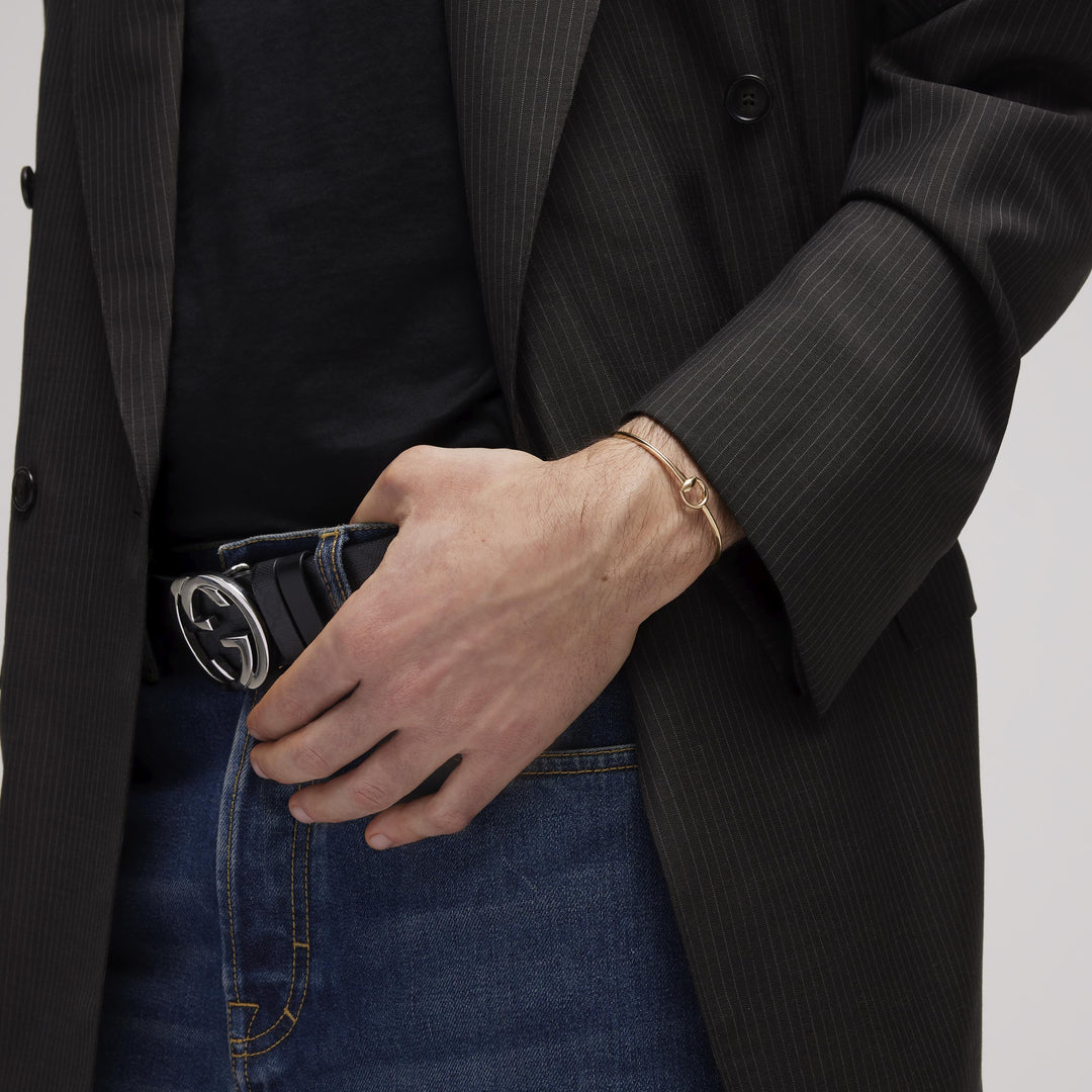 Gucci Horsebit bracelet in 18K yellow gold YBA865624001