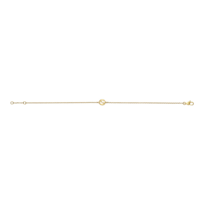 Gucci Interlocking bracelet in 18k yellow gold YBA874207001