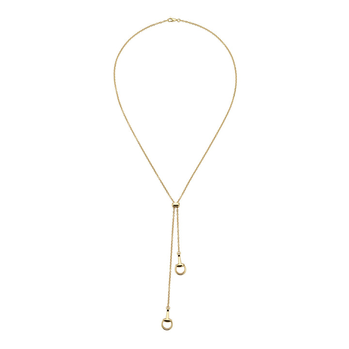 Collier Gucci Horsebit en or jaune 18k YBB79585000100U
