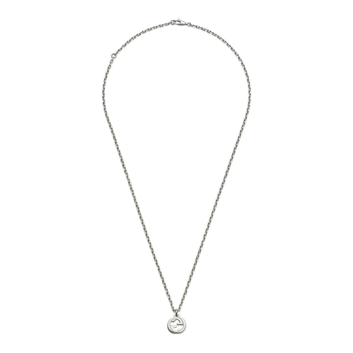 Gucci Lido Interlocking G Necklace in 925 Sterling Silver YBB79635500100U