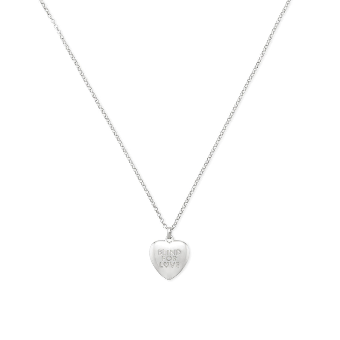 Gucci Blind For Love Necklace in 925 Sterling Silver YBB843589001