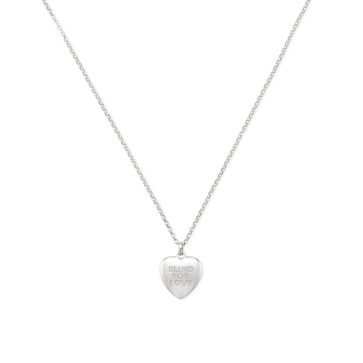 Gucci Blind For Love Necklace in 925 Sterling Silver YBB843589001