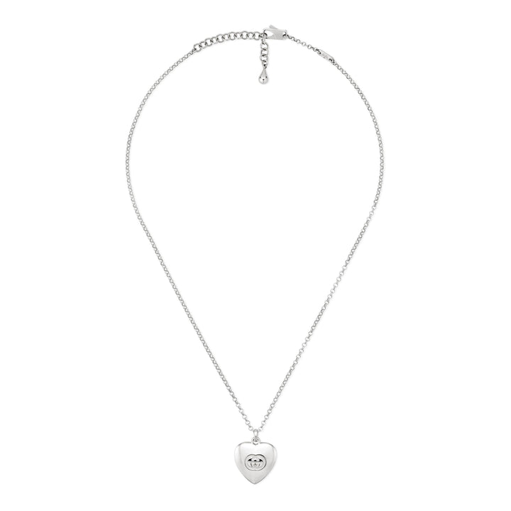 Gucci Blind For Love Necklace in 925 Sterling Silver YBB843589001