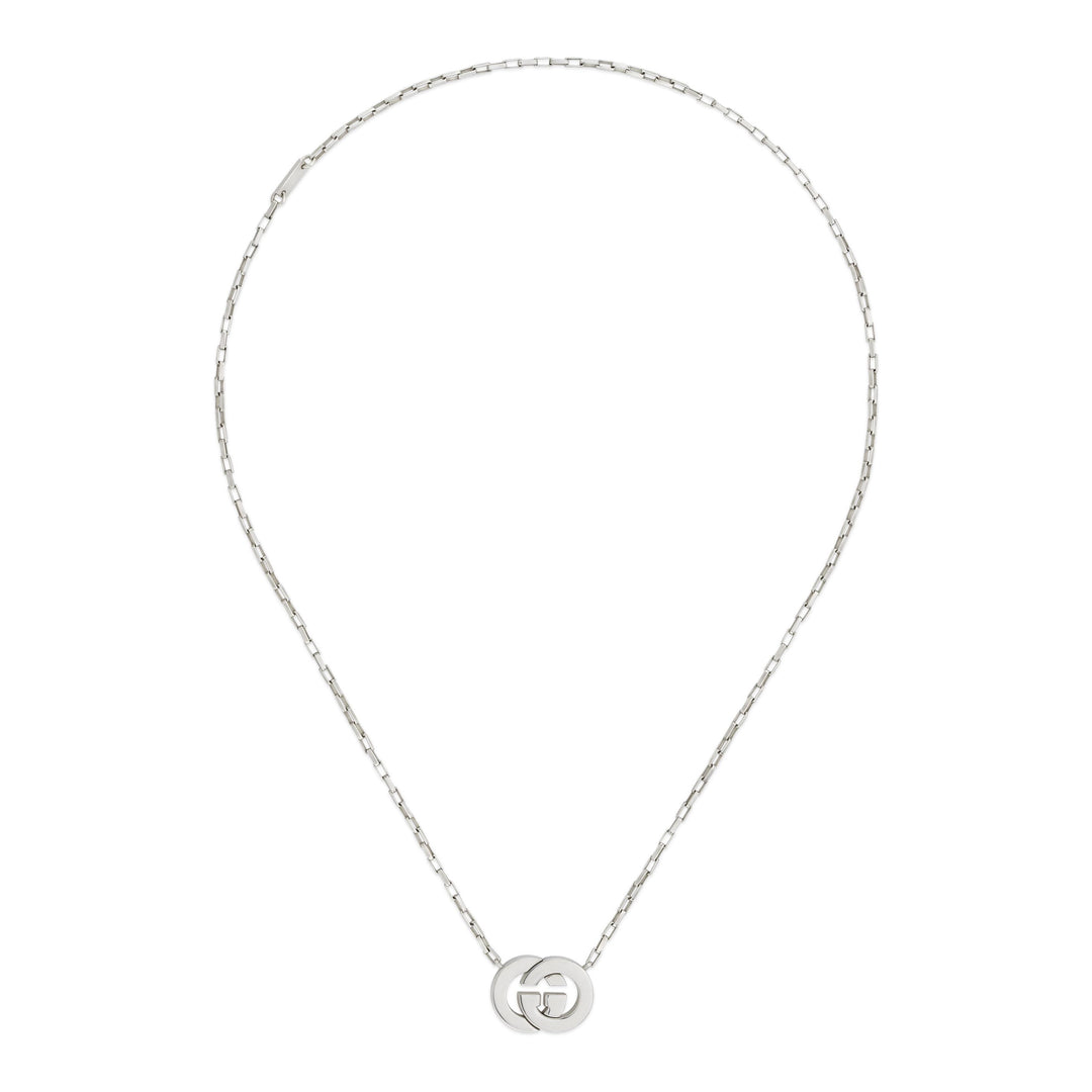 Gucci Interlocking G Necklace in 925 Sterling Silver YBB85396400100U