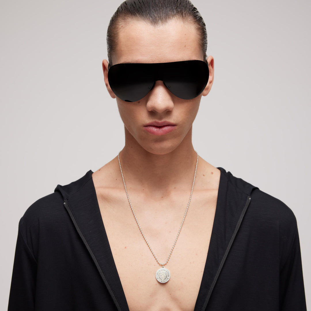 Gucci Crest sterling silver necklace YBB874217001