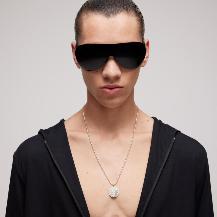 Gucci Crest sterling silver necklace YBB874217001