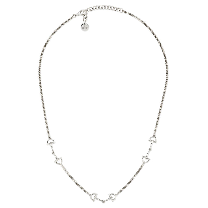 Gucci Staffa sterling silver necklace YBB875895001