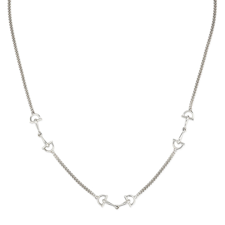 Gucci Staffa sterling silver necklace YBB875895001