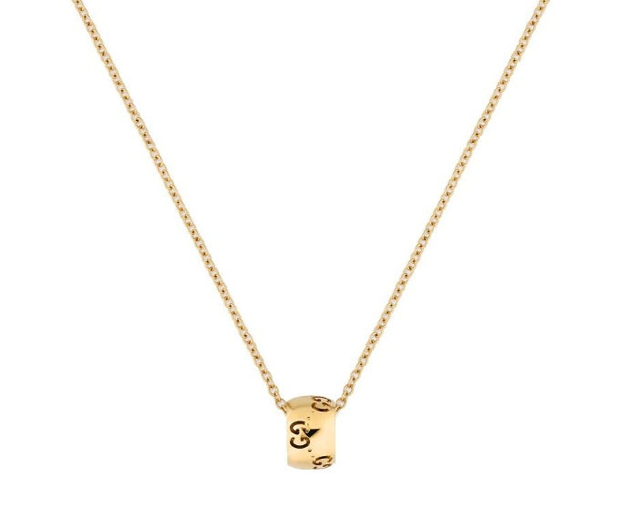 Collier Gucci Icon en or jaune 18k YBBA002R9001