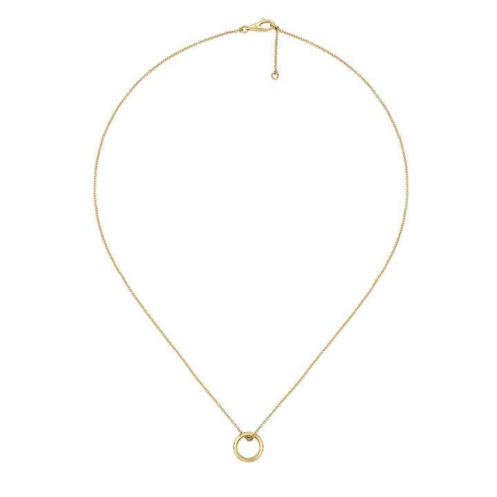 Collier Gucci Icon en or jaune 18k YBBA002R9001