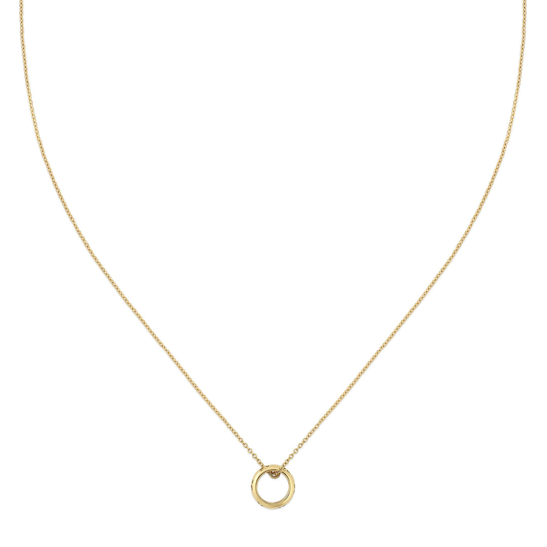 Collier Gucci Icon en or jaune 18k YBBA002R9001