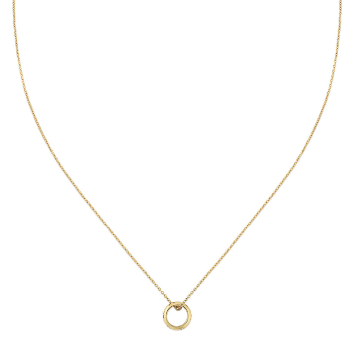 Collier Gucci Icon en or jaune 18k YBBA002R9001