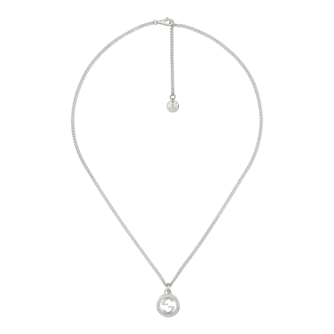Collier Gucci Interlocking en argent sterling YBBA0078M001