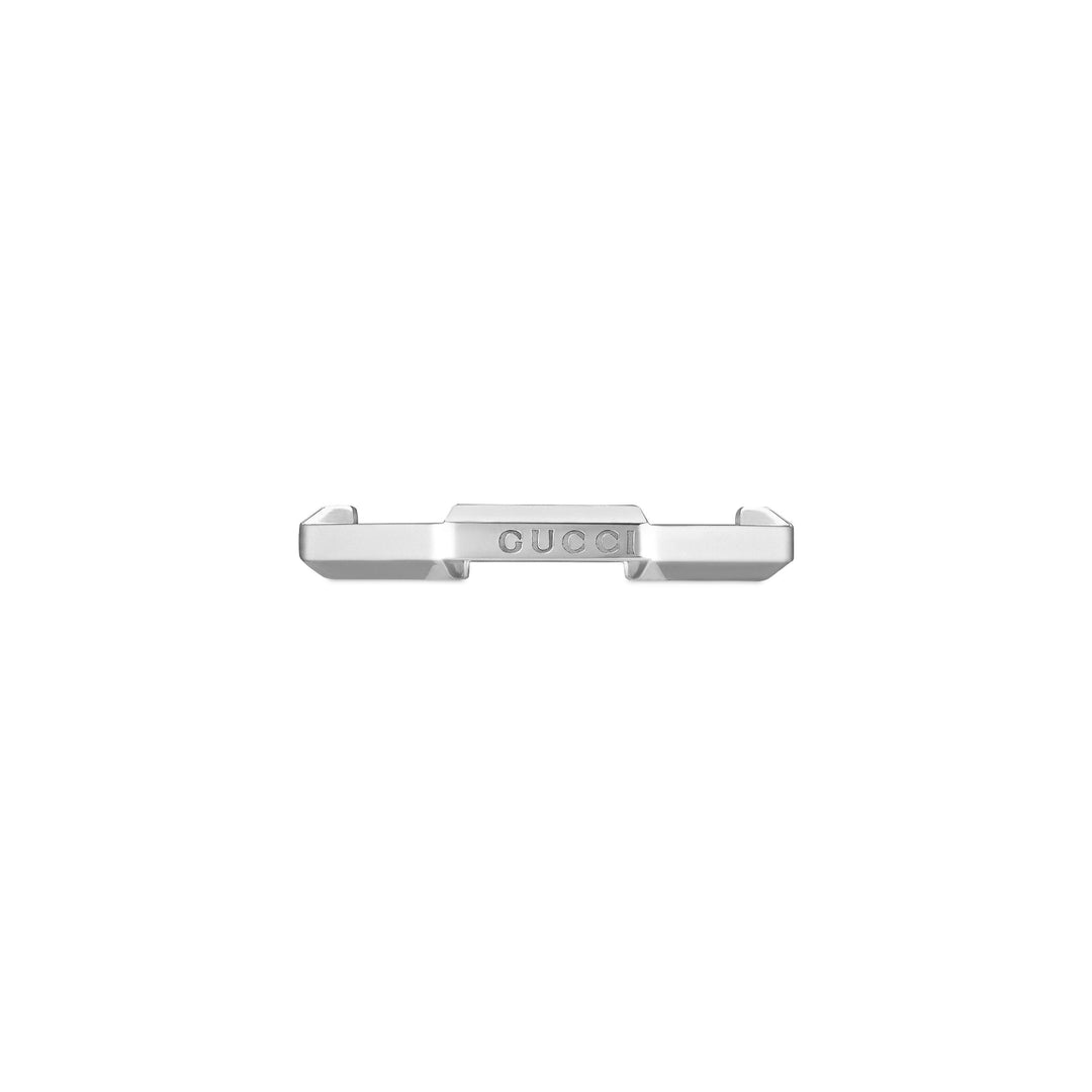 Bague Gucci Link to Love en or blanc 18K YBC662194003
