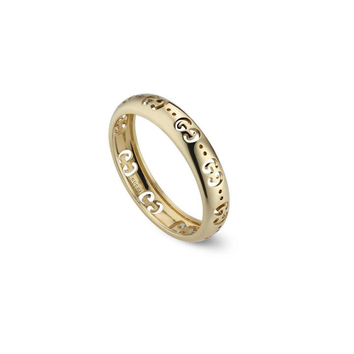 Gucci Icon ring in 18k yellow gold YBCA002QZ001
