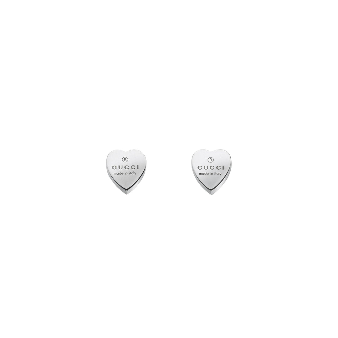 Gucci Heart Earrings in 925 Silver YBD22399000100U