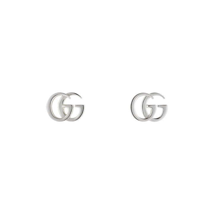 Gucci GG Marmont Double G Earrings in 925 Sterling Silver YBD814919001